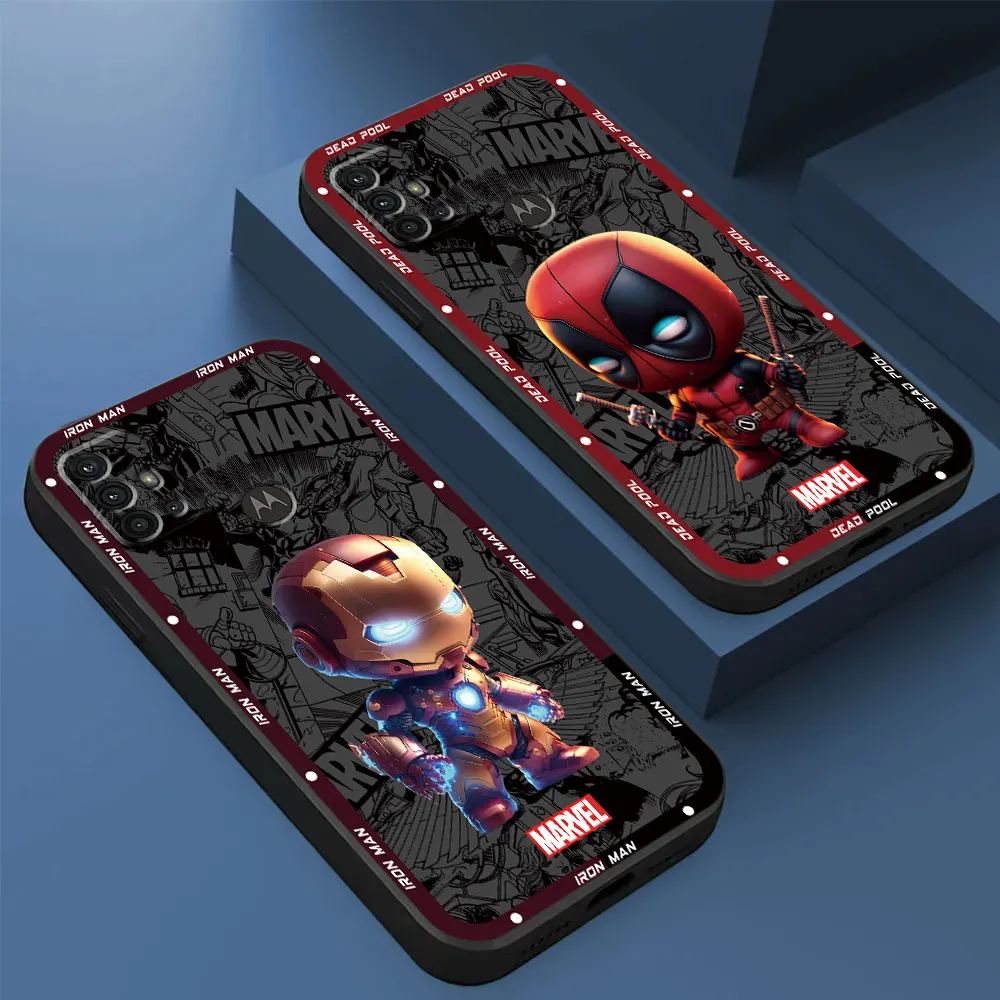 Cover Captain America's Venom Phone Case for Motorola Moto One Fusion Plus G9 Plus G200 5G Edge 20 Pro Edge 40 Pro Edge 30 Neo