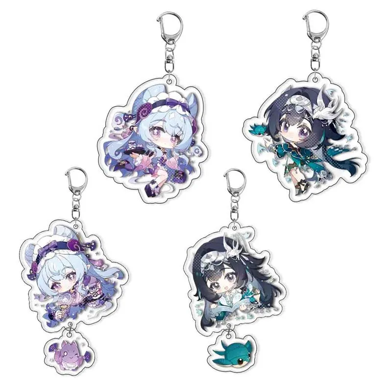 Yumemizuki Mizuki Lan Yan Acrylic Keychain 5cm Double Side