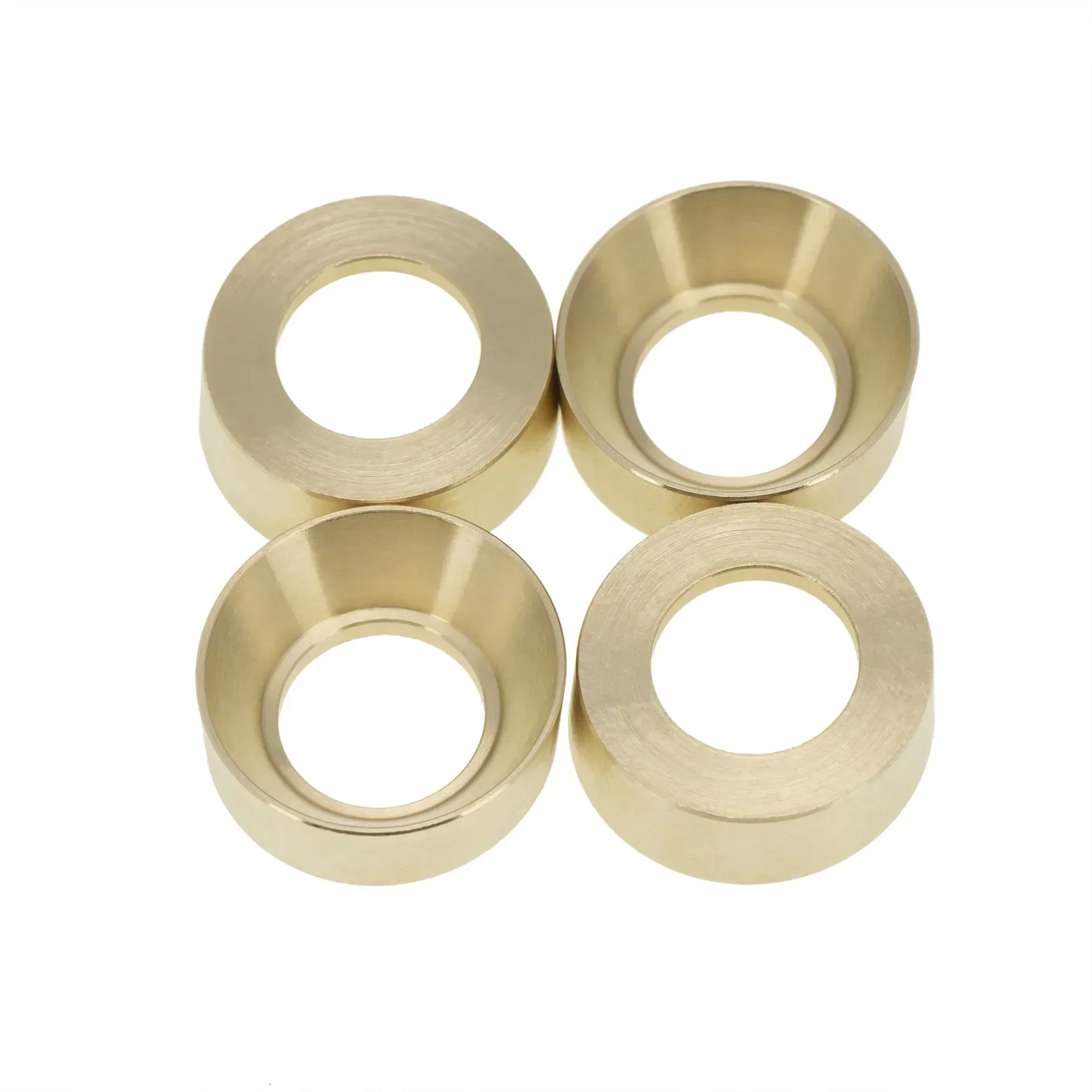 

For 1/24 Axial SCX24 90081 RC Car Metal Wheel Counterweight Wheel Hub Thickness 6mm Brass Coupler Kit