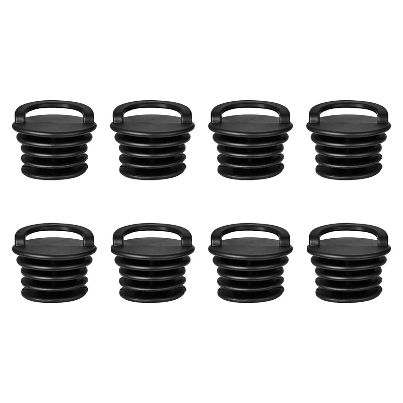 

8 Pack Universal Kayak Scupper Plugs Kit Rubber Scupper Plugs Stopper Plugs Replacement Forkayak Canoe Boat Drain Holes