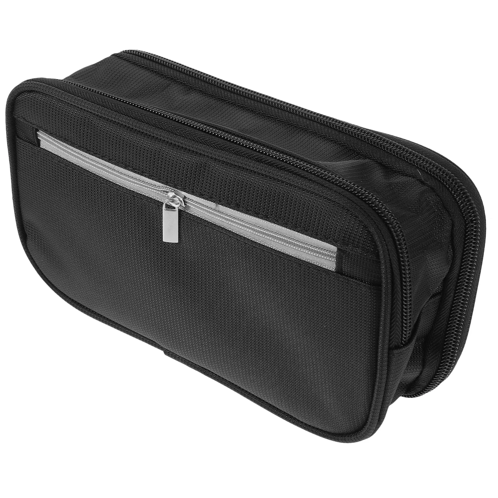 

Large Capacity Three-Layers Pencil Bag Pen Storage Portable Pouch Simple Design Wear-Resistant Lightweight Multi-Function School