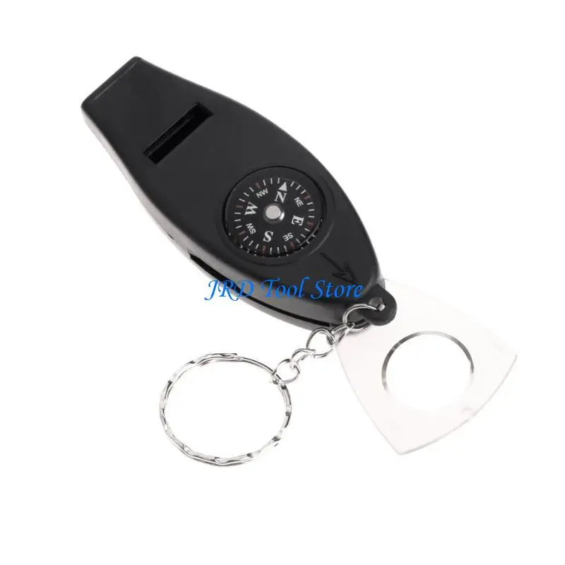 A2UD Nữ nam DIY Chuỗi khóa Chain Phụ kiện khóa khẩn cấp Survival bàn LENT LENS LED LED Tín hiệu LIGHT