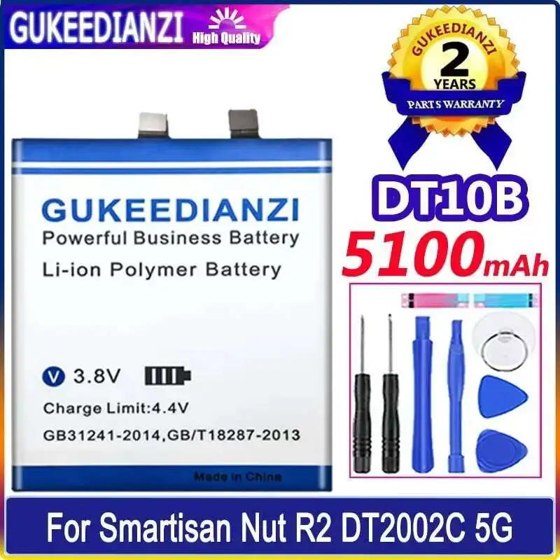 

For Smartisan Nut R2 DT2002C 5G 5100Mah DT10B Mobile Phone Battery Environmentally Friendly