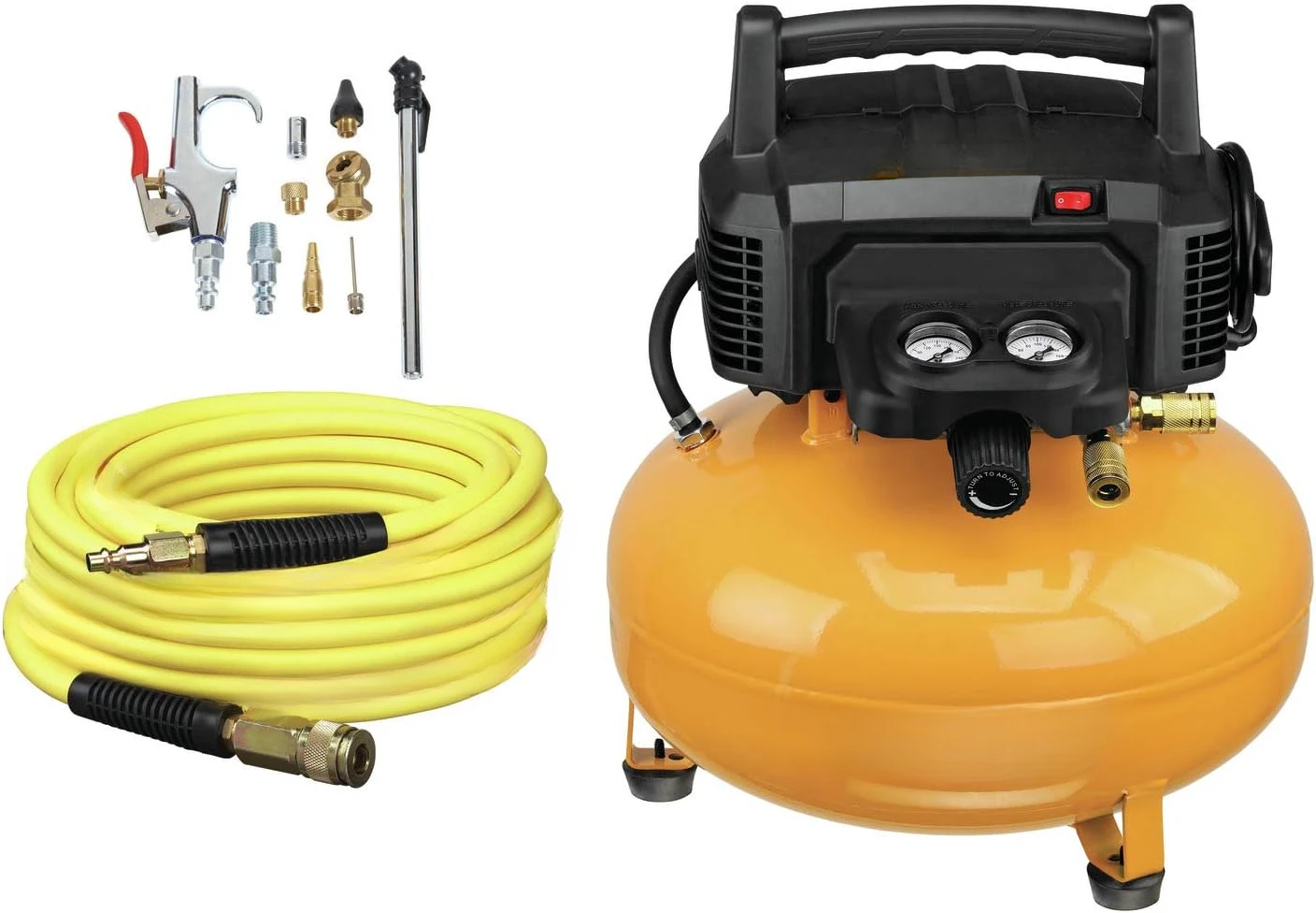 Air Compressor Kit, Oil-Free, 6 Gallon, 150 PSI (BTFP02012-WPK)