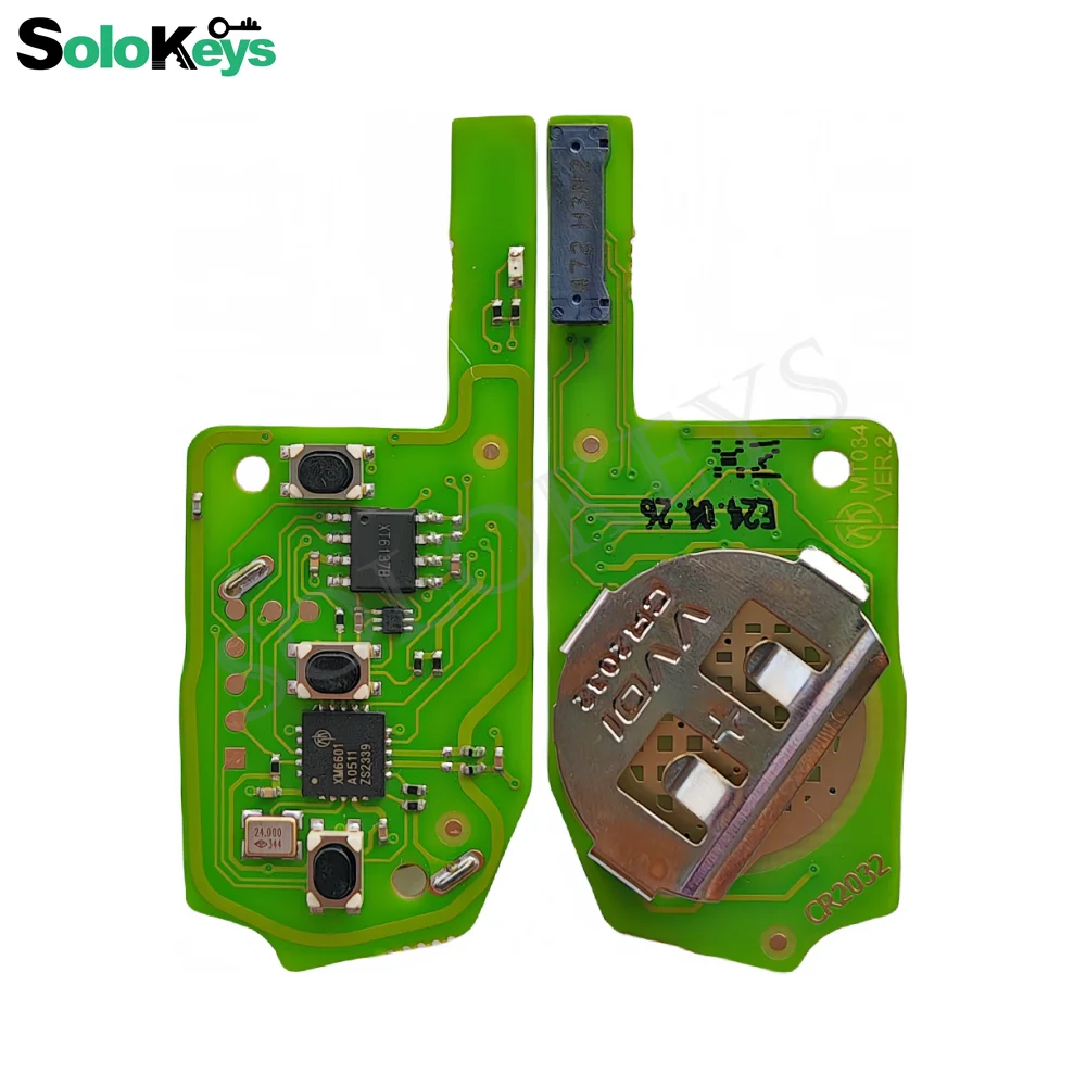 SOLOKEYS XZVGM1EN VVDI Xhorse Special Key PCB Board Exclusively For VW Volkswagen Car Smart Remote Key XT27B MQB48 Chip 3Buttons