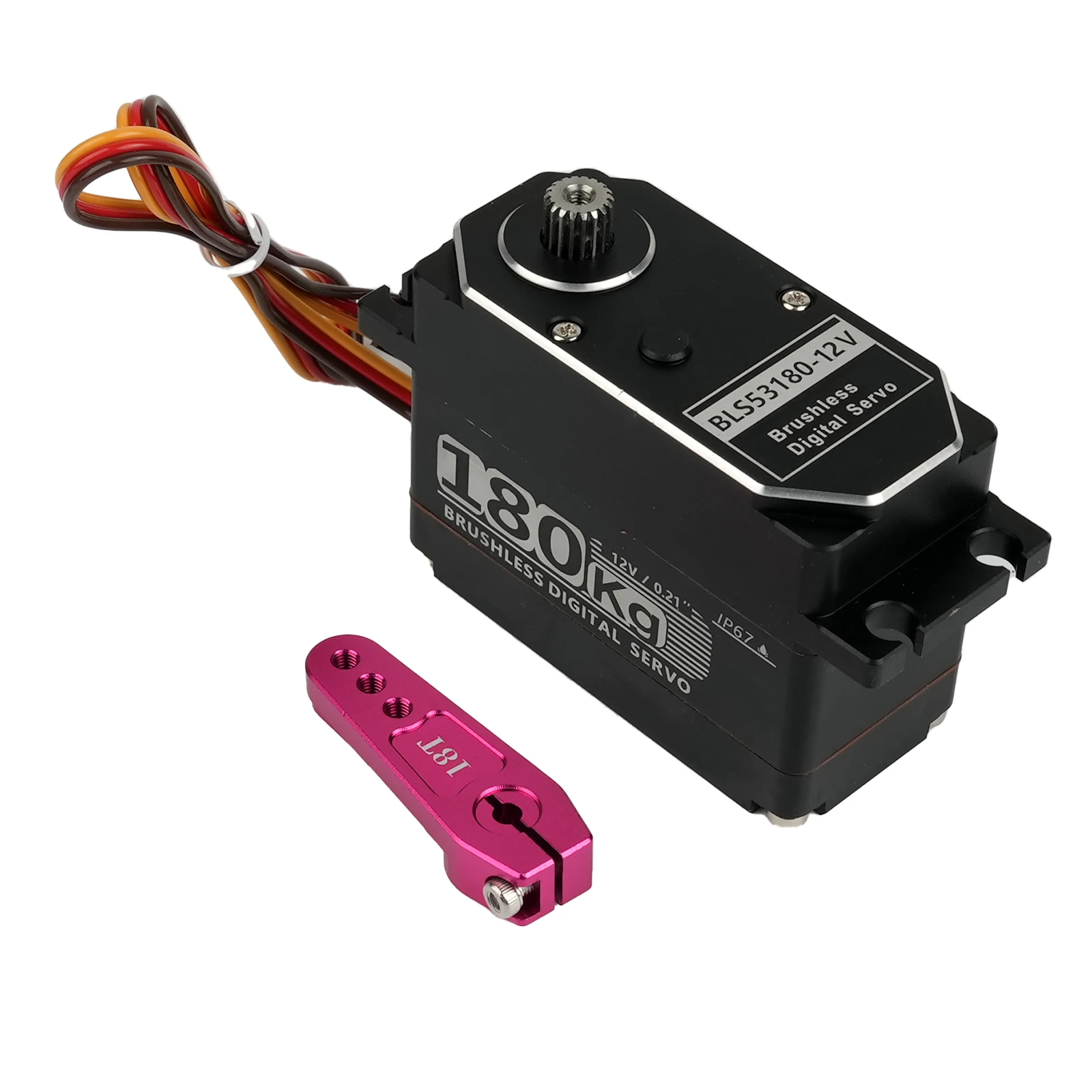 

180kg.cm Digital Servo 12V Brushless Motor for 1/5 Redcat HPI Baja 5B SS RC Servo Car SAVOX-0236 LOSI XL 5T