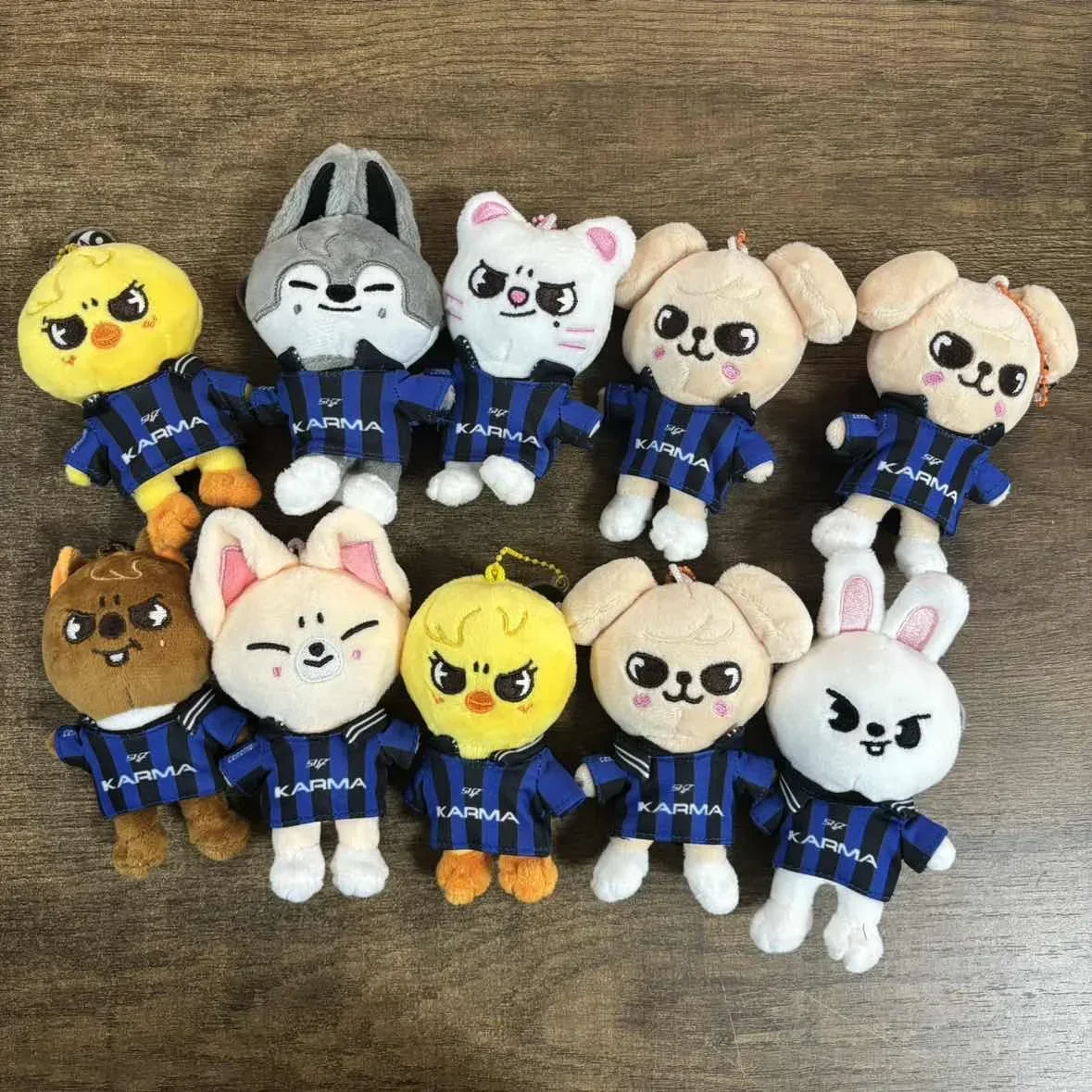 SKZOO-muñeco de peluche Karma, llavero de peluche, juguete de peluche de Seúl FM, capa de semana, llavero, muñeca, escuela mágica, regalo de cumpleaños para niños