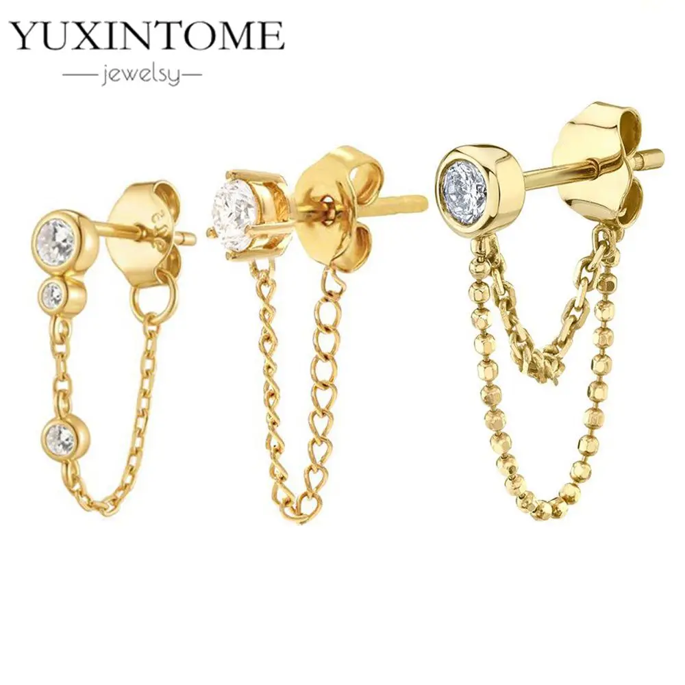 2026 New 925 Sterling Silver Ear Needle High Grade Simple Gold Silver Hoop Earrings Unique Design Earring for Women Jewelry