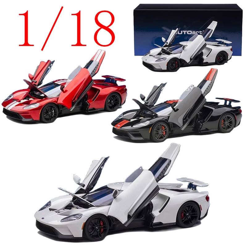 

AUTOart литой под давлением масштаб 1/18 пластиковая модель автомобиля Ford GT ABS игровые транспортные средства игрушки для мальчиков подарок оригинальная коробка