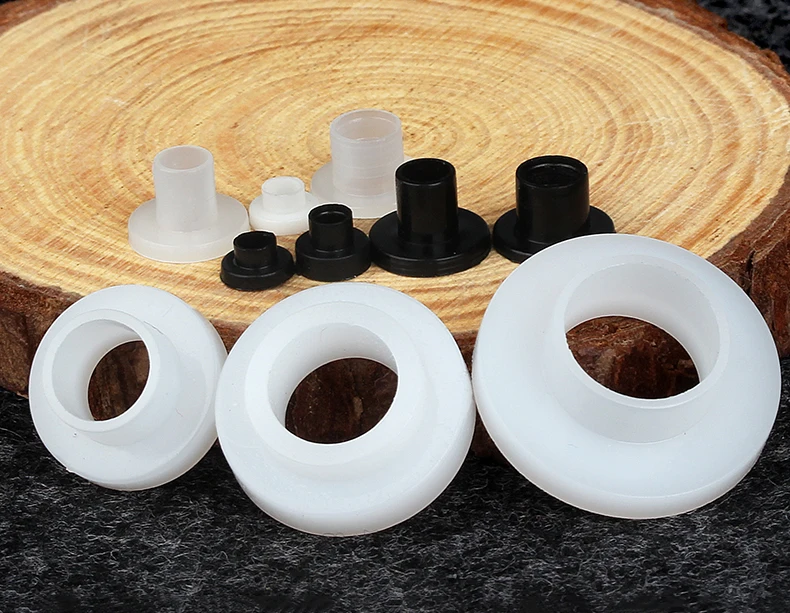 Kunststoffs cheibe Nylon Transistor Dichtung der Schritt T-Typ Isolation Distanz stück Schrauben gewindes chutz m3 m4 m5 m6 m8 m10 m12 m14 m16mm – Detail 4