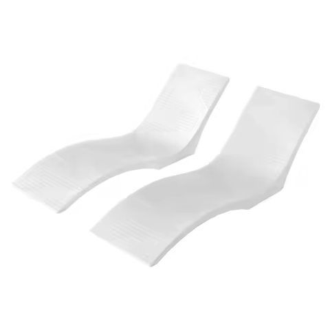 SucceBuy In-Pool Lounge Chairs, Inside Pool Lounge Chairs Fixed in Pools &amp; Floating on Water, Suitable for Pool&amp;Sun Deck Tanning