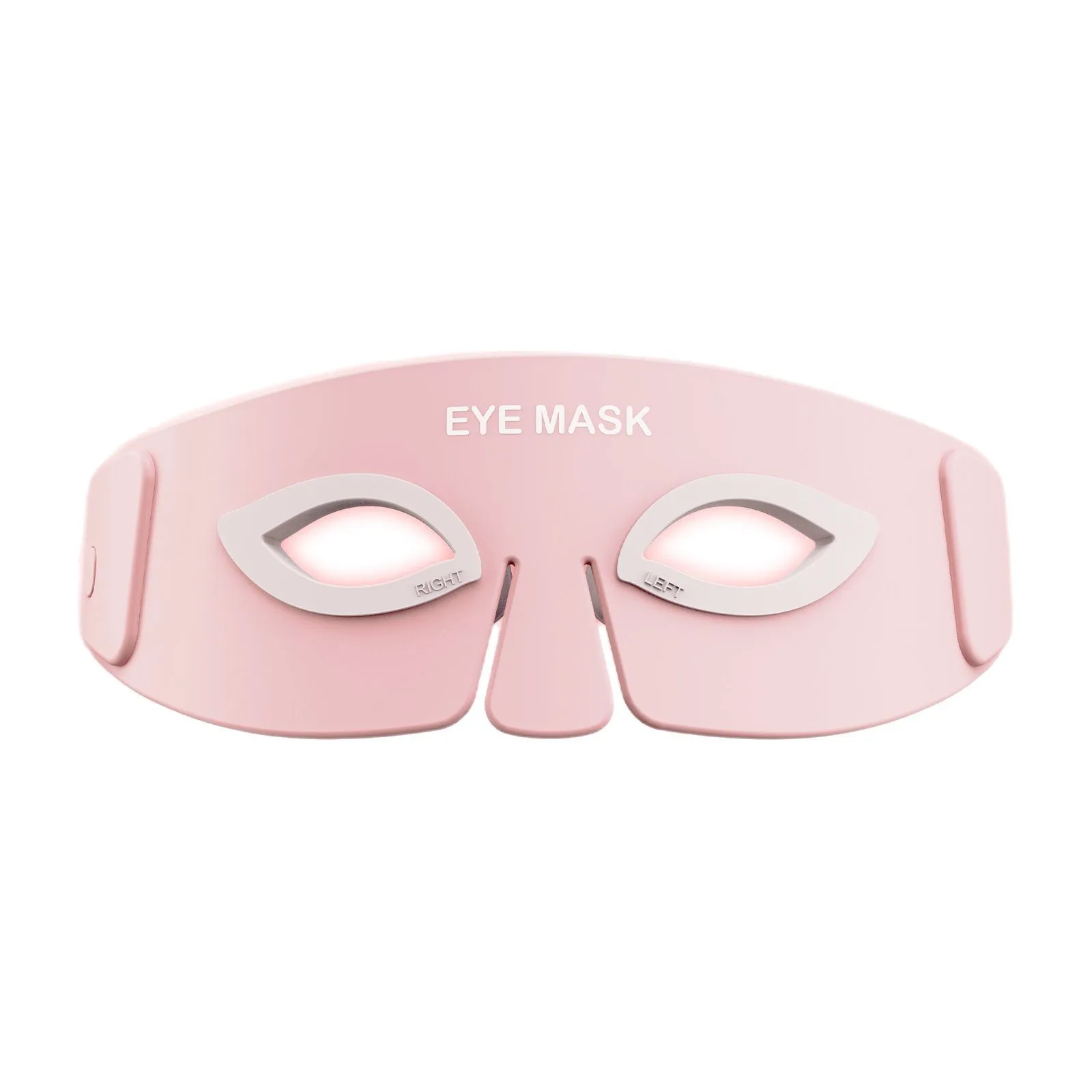 ซิลิโคนแบบพกพาไฟฟ้า LED Eye Mask อุปกรณ์ความงาม 880NM ใกล้อินฟราเรดแสงสีแดง Eye Massager Home Use Eye Care Mask อุปกรณ์