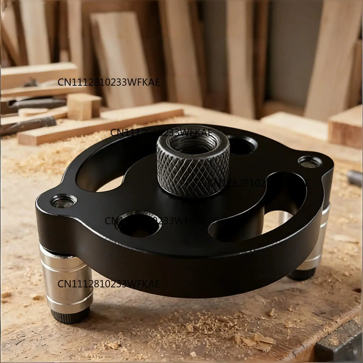 6/8/10mm Vertical Pocket Hole Jig Self Centering Dowelling Jig Hole Puncher Locator Drill Guide for Woodworking Carpentry Tool
