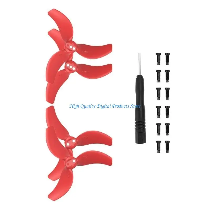 مراوح U2JE لـ Avata 2 Access for Avata 2 Bladee Preving Parts Propellers 4pcs