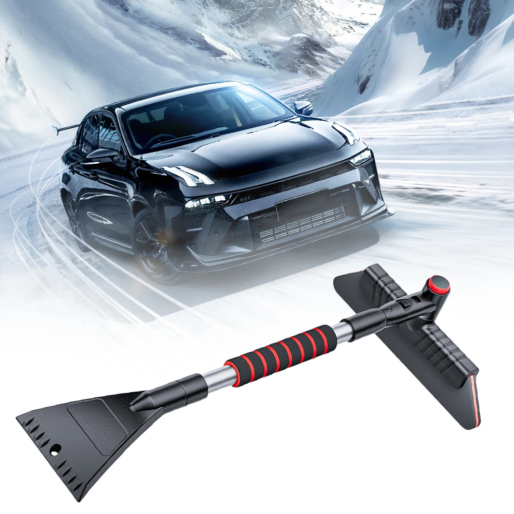 Winter Car Snow Brush Shovel Ice Scraper 2 In 1 Detachable Car Snow Removal Tool Vehicle Auto Windshield Cleaning Scraping Tool