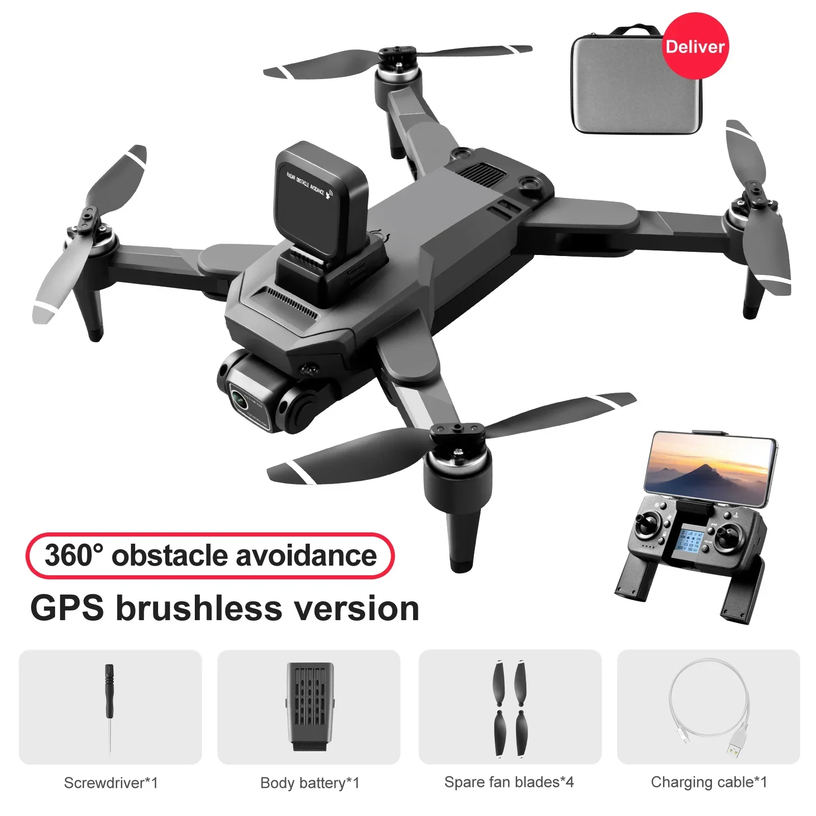 Imagem -03 - Drone de Controle Remoto sem Escova S109 Ultra Longo Alcance Fluxo Óptico Resistente Elétrico Transmissão hd Gps 5g 3km Brinquedo