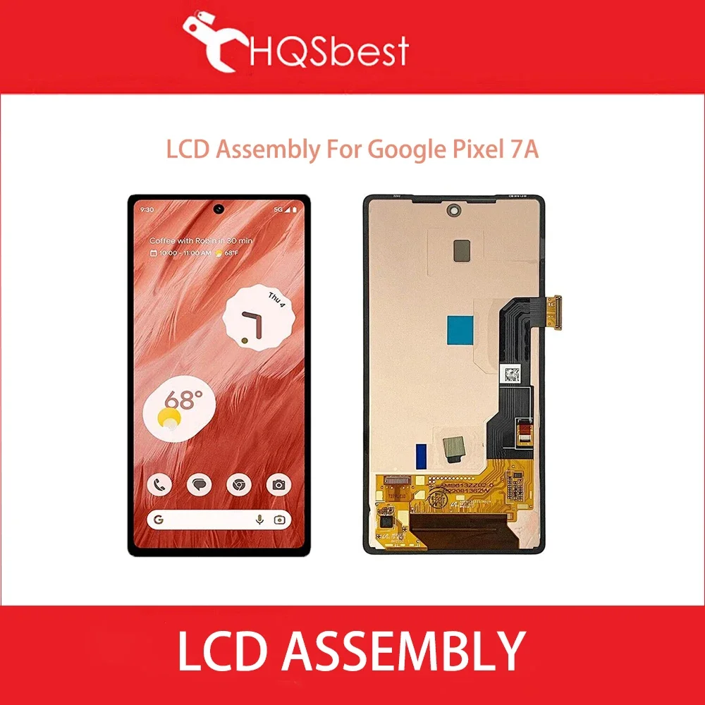 LCD Touch Screen Digitizer Display assembly Replacement For Google Pixel 7A