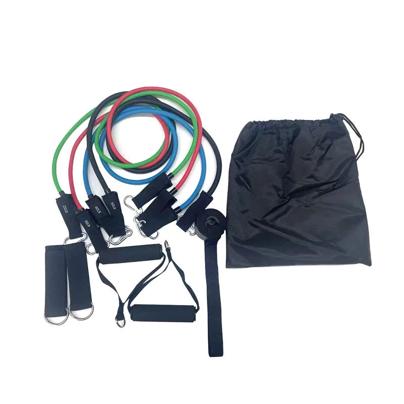 

Gym Fitness Tonig Tubes Set Latex Resistance Bands for Strength Training Pull Rope Gym Exercise Equipment 1