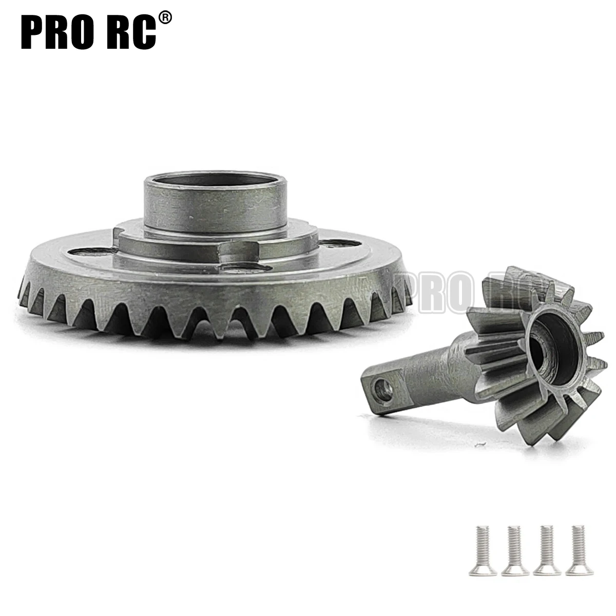 40CR HD Steel Differential Ring Gear Set 8578 8579 F&R for Traxxas 1/7 UDR Unlimited Desert Racer 1/7 RC Car Part