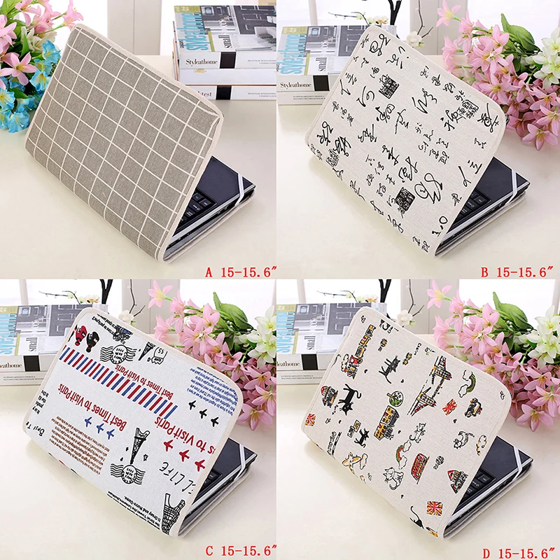 New【Notebook Laptop Sleeve Bag Cotton Pouch Case Cover For 14 /15.6 /15 Inch Laptop】