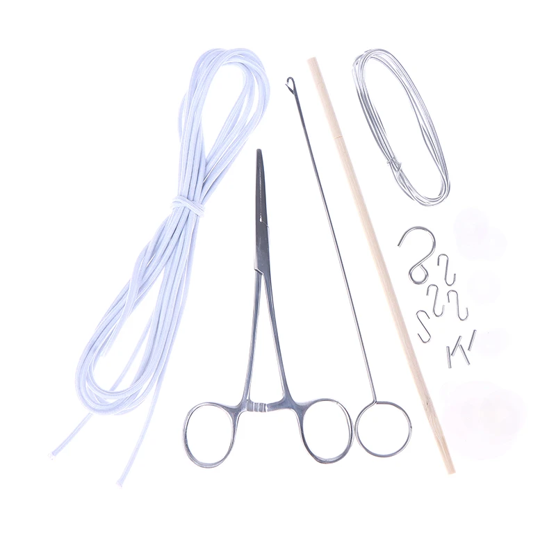 

1 компл. 1/6 DD аксессуары для кукол плоскогубцы S крючок алюминиевая проволока резиновая лента прокладка инструмент для ежедневного обслуживания