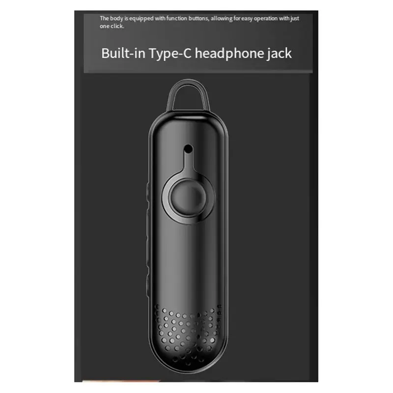 A25P Bluetooth For Feauty Salon Hair Salon Restaurant Wireless Mini Intercom Thin Ear-Hook Small 1000 Meter USB