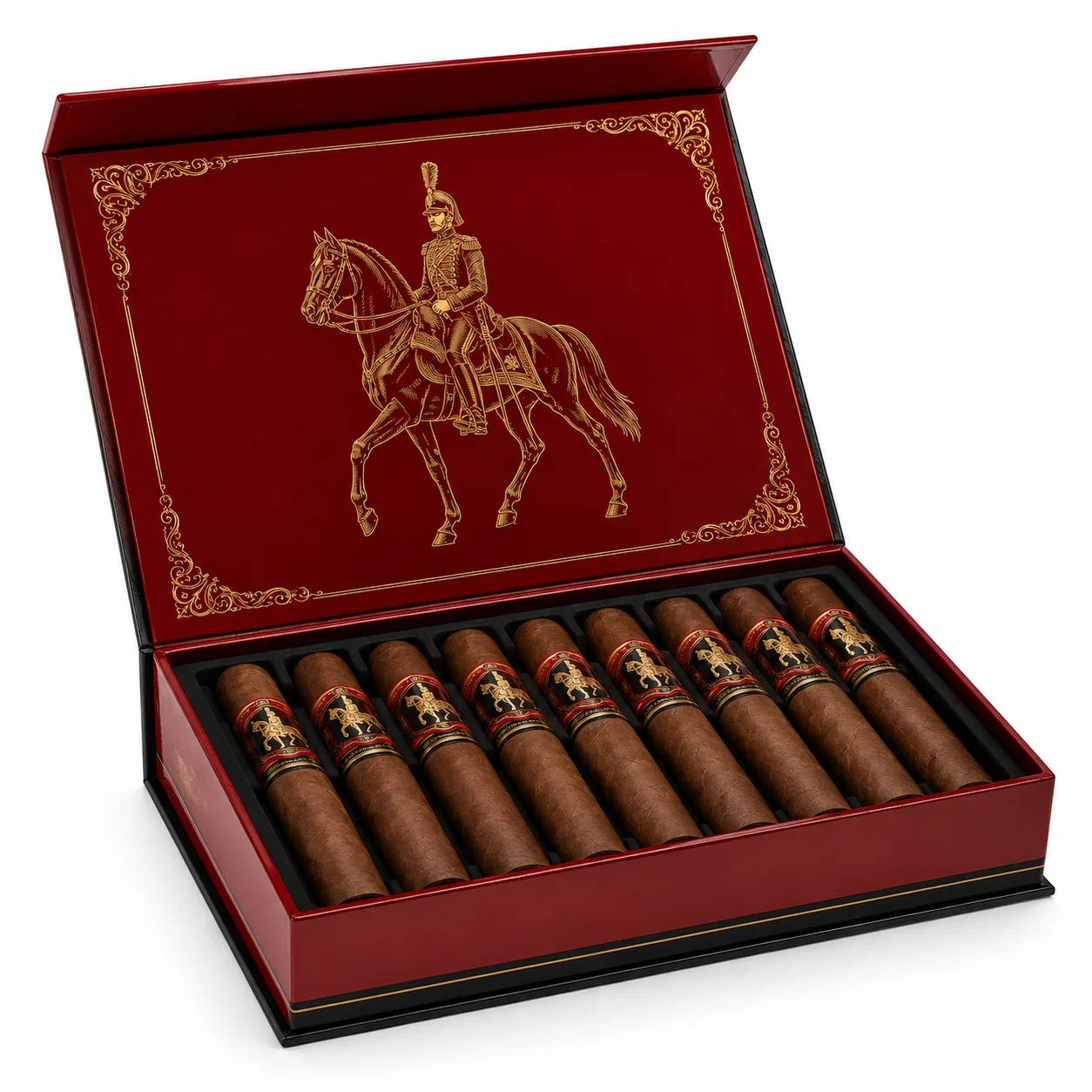 scatola-personalizzata-per-sigari-in-cartone-elegante-scatola-rigida-rossa-laminata-lucida-con-chiusura-magnetica-e-vassoio-per-sigari