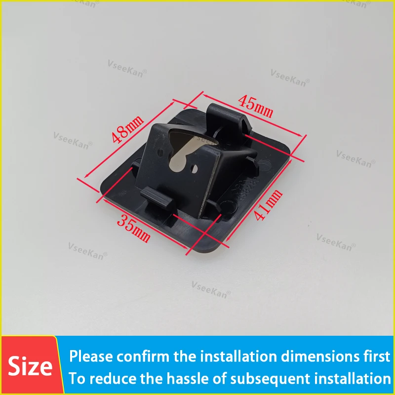 Car Rear View Camera Bracket Plate Lights Mount Universal Vehicle Reverse Cam Back Up Holder For Kia K3 K3S