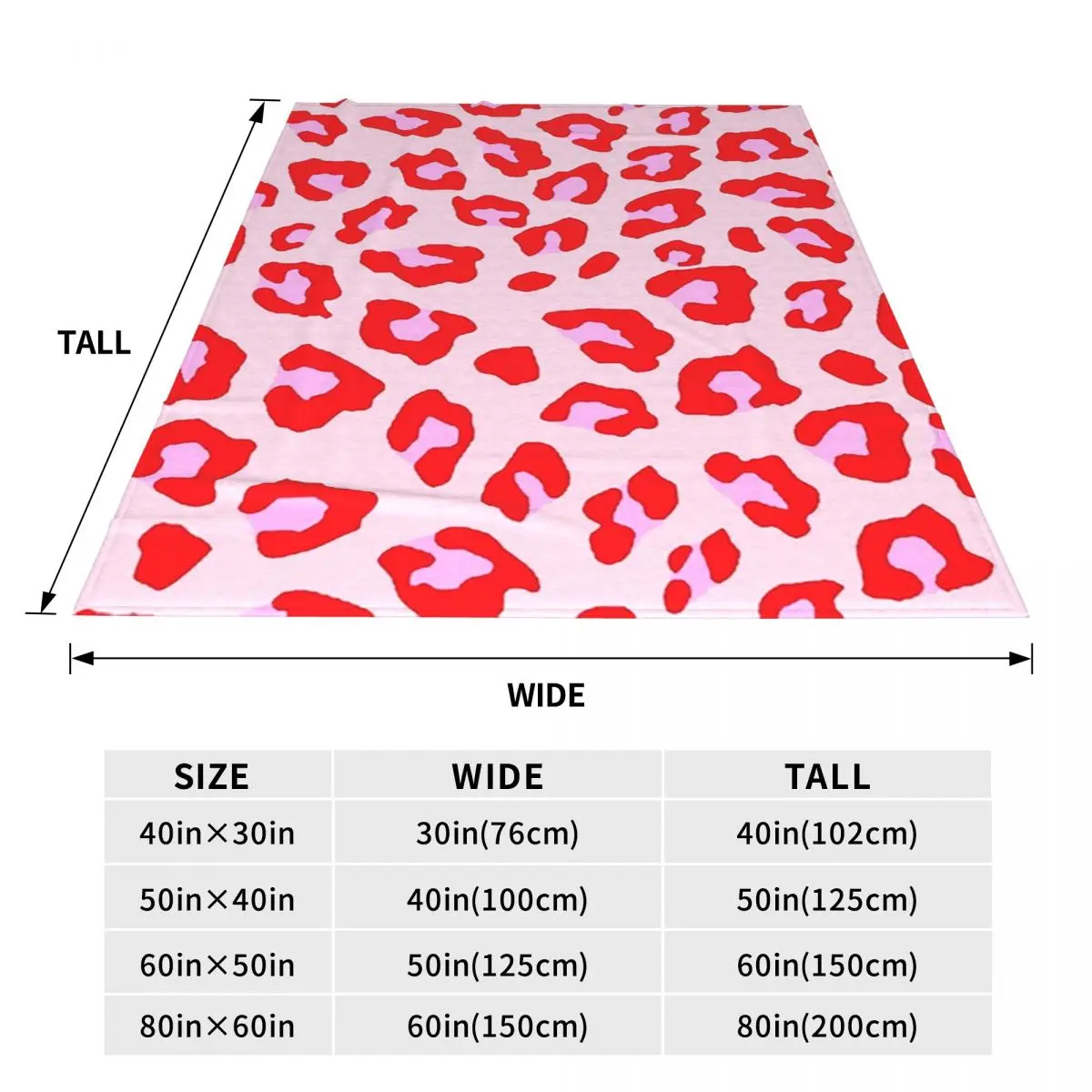 Leopard Print Blanket Fleece Sofa Throw Blanket Warm for Couch Bedding Office Throws Bedspread Quilt