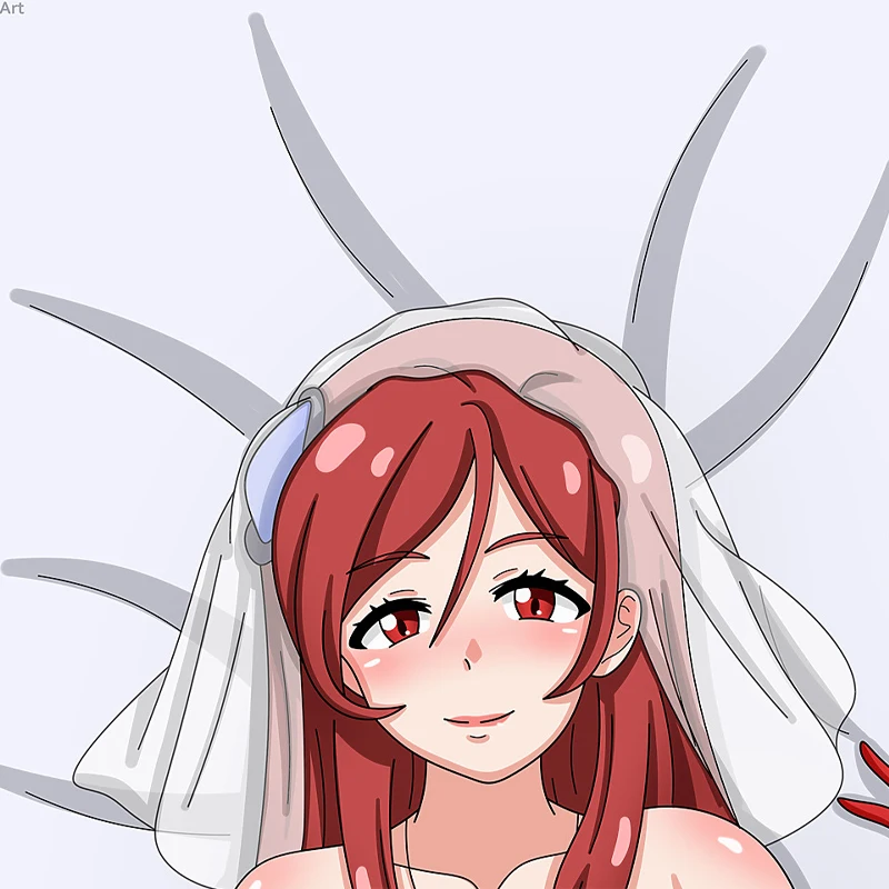 

Dakimakura Anime Pillow Cover Riko Sakurauchi Double Sided Print 2Way Cushion Cover Xmas Gifts