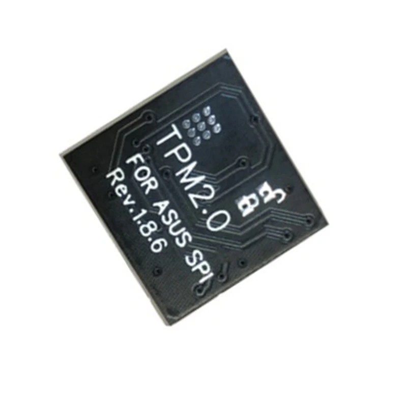 Módulo de Segurança de Criptografia TPM 2.0, Cartão Remoto, 14 Pinos, SPI, TPM2.0, para Placa-Mãe ASUS