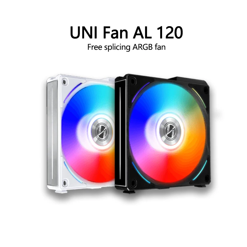 

Lian Li UNI Fan AL120-1W/B ARGB Cableless Fan PWM PC Case Fan, Not included Controller 800~1900CFM 2.62mmH2O