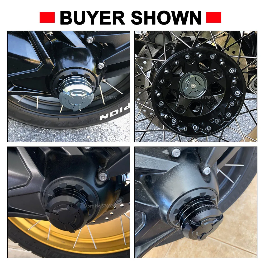 العجلات الخلفية شوكة غطاء المحور لسيارات BMW R1200 R/RT/RS R1250 GS LC ADV R9T R nineT K1200 GT/R Sport/S تحطم حامي المنزلق المغزل المحور