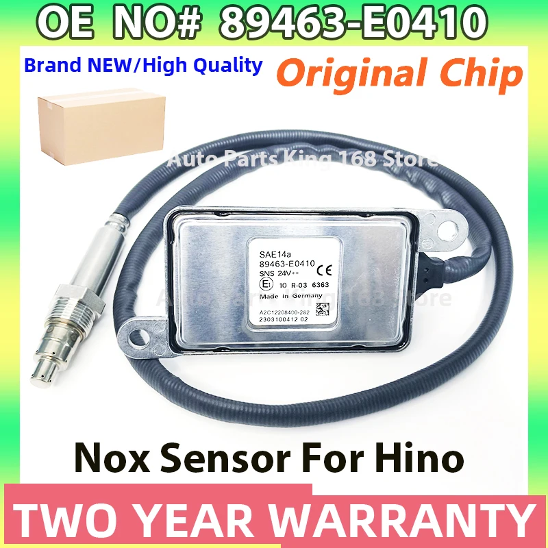 

89463-E0410 89463E0410 Оригинальный новый датчик NOx оксида азота подходит для грузовика Hino 24 В