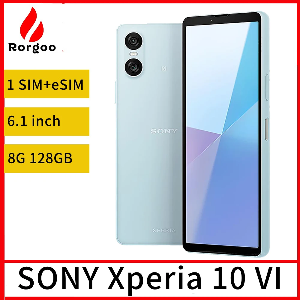 Sony Xperia 10 VI 5G Japanese Version Mobile phone 8G 128GB 6.1