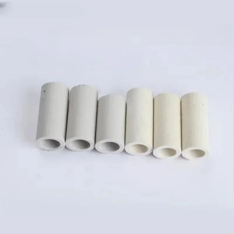 Wear Resistant and High-Temperature Resistant Ceramic Tube, Hollow Perforated Corundum Tube, 99% 95 Alumina Insulation Tube