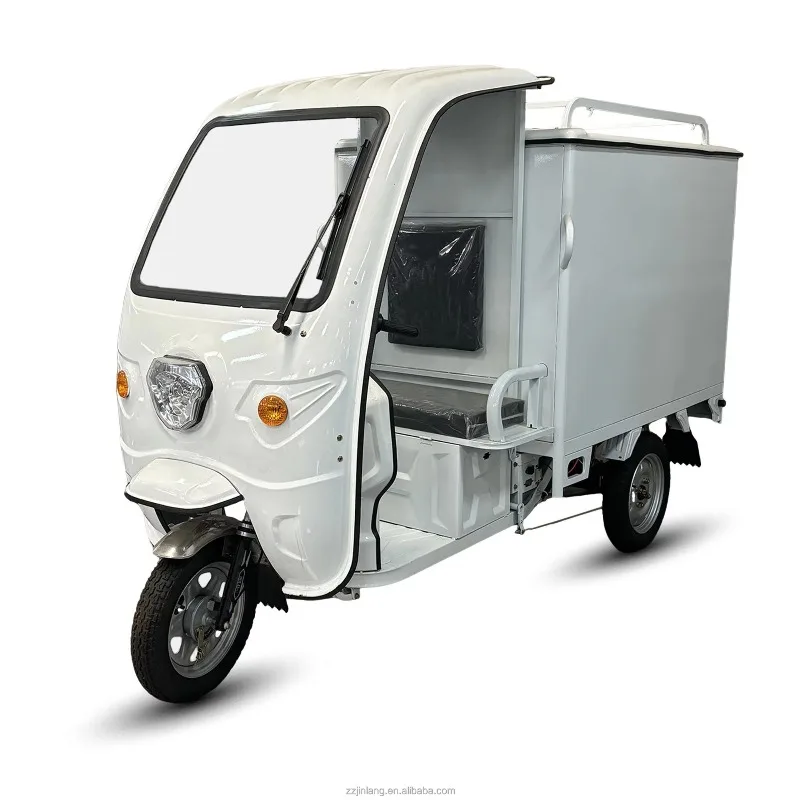 Wholesale 3-wheel Electric Tricycle Bicycle 1200W 72v Lead-acid Battery Adult Remote Cargo Electric Scooter Tricycle