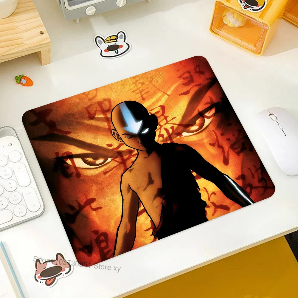 Avatar The Last Airbender Anime Mousepad Small LockEdge Mouse Pad For Gamers Computer Desk Pad Rectangular Anti-slip Rubber