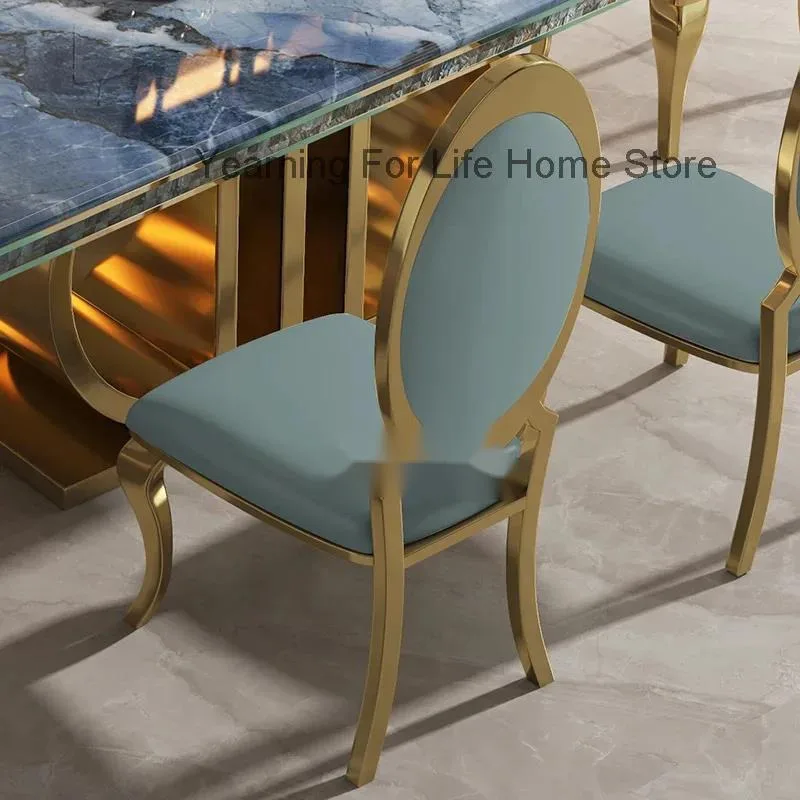 

Modern Nordic Dining Chairs Luxury Throne Restaurant Portable Dining Chairs Minimalist Lounge Accent Muebles Salon Furniture