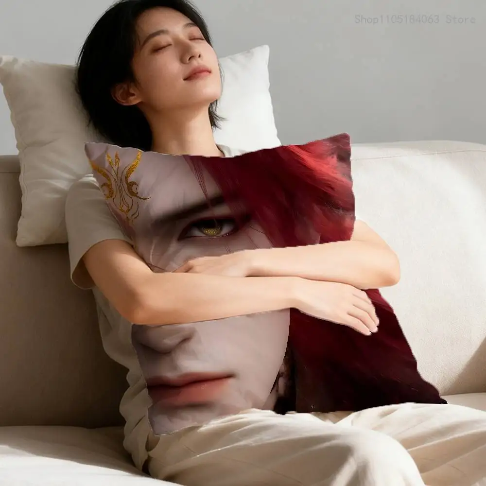 Wang Lin Renegade Immortal Xian Ni Pillow Case For Sofa Decor Car Office Room Printing Cushion Cover Decorations and Protector