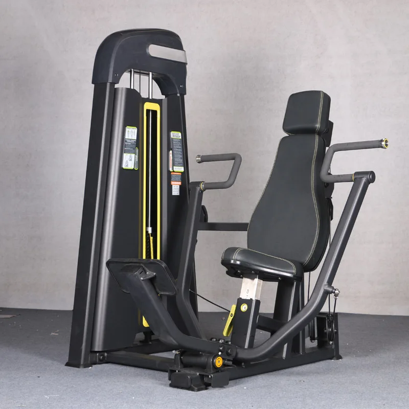 Commercial Steel Eco-friendly Gym Sitting Chest Push Trainer Arm & Chest Butterfly Expansion Machine 258kg Weight Stack for Menp