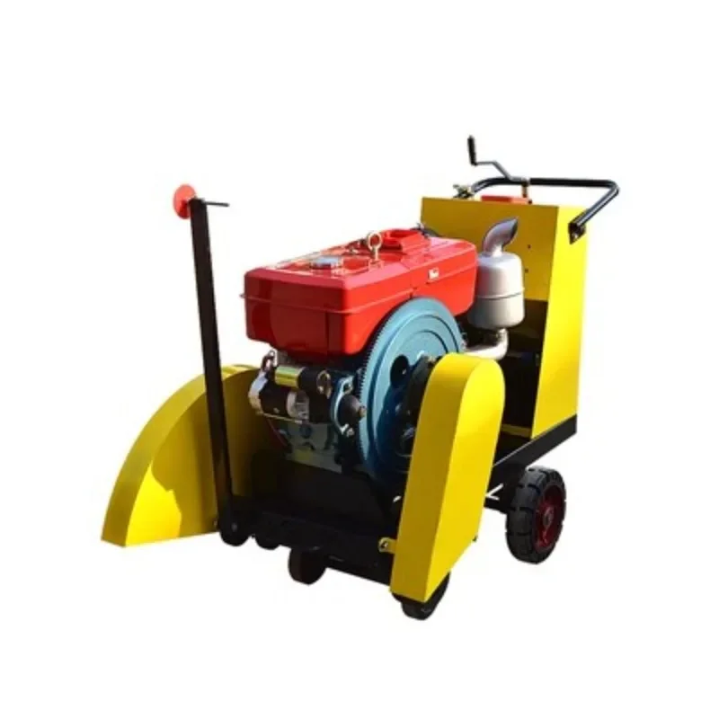 Road cutting machine, concrete diesel road machine, road machine, gasoline seam