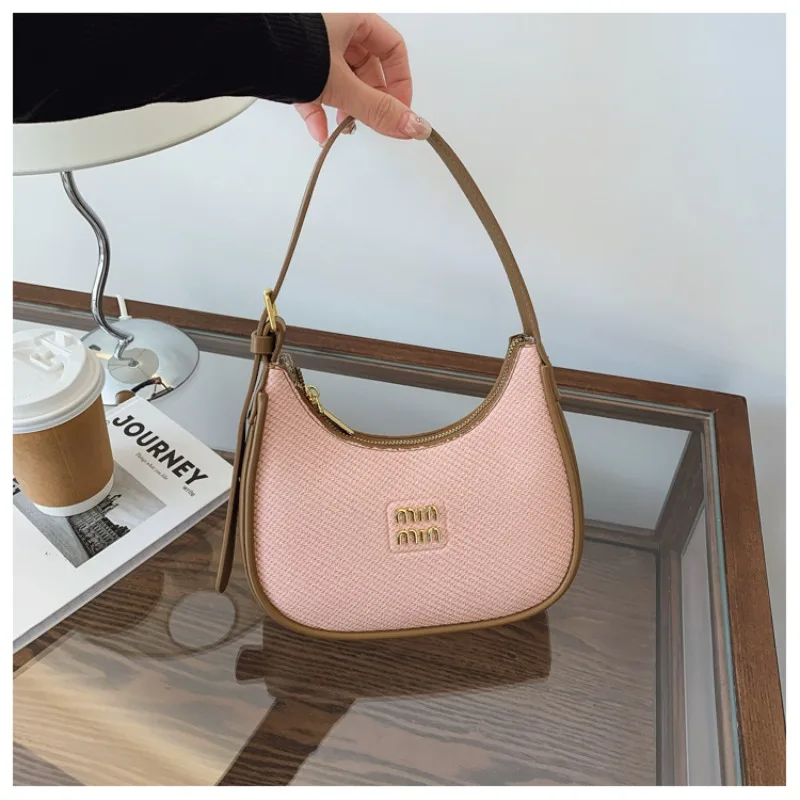 

Stylish Leather Satchel Bag Elegant Minimalist Design With Retro Shopper And Large Capacity