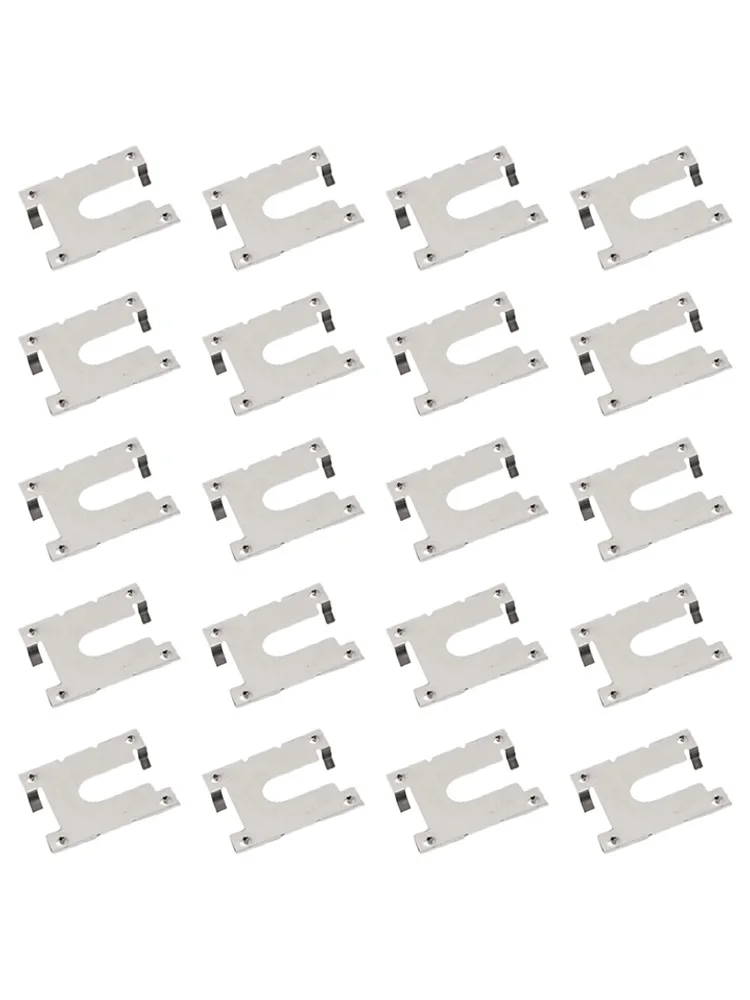 Grounding Washer Grounding Lug Photovoltaic Bracket Practical Solar Panels Exquisite Rail Conductive Sheet 20pcs