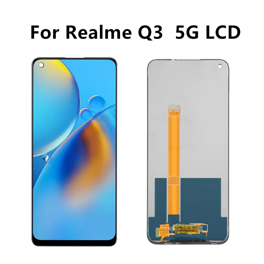 

6.5" For Realme Q3 5G RMX3161 LCD Display Touch Screen Digitizer Assembly Replacemen