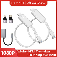 1080P 50M Wireless HDMI Video Audio Transmitter Receiver Extender Display Adapter Dongle For TV Box Monitor Projector PC