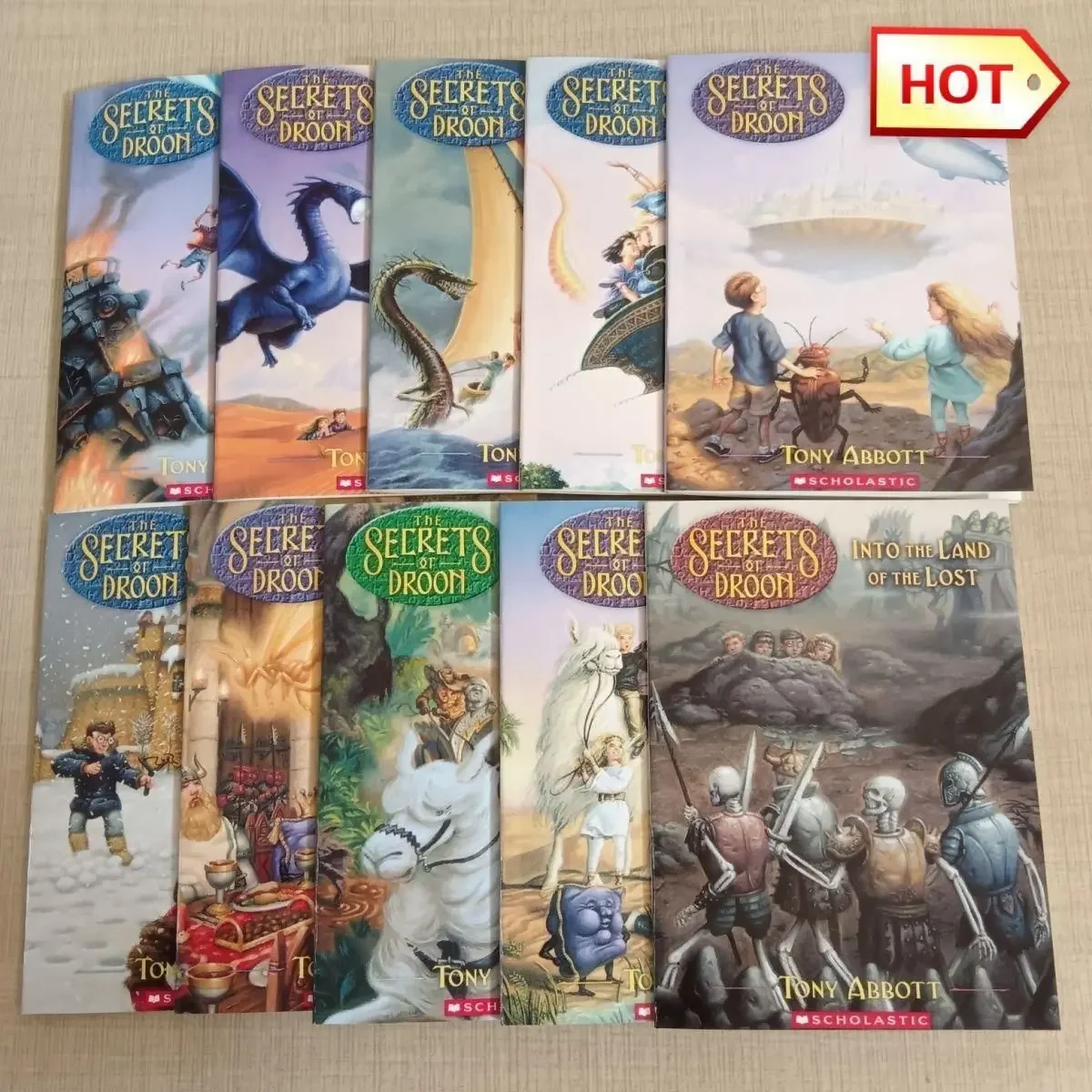 

10 Books/set The Secret of The Doron Kingdom SecretsofDroon Libros Story Books for Kids English
