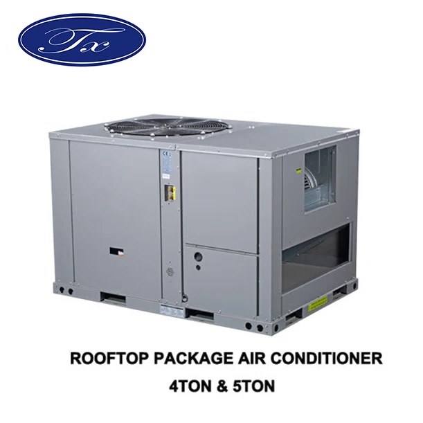 高性能ルーフトップエアコンチラー新型冷却機能タイプ