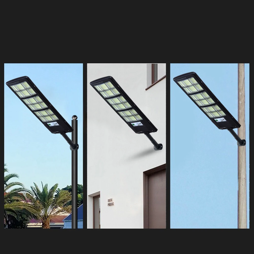 Outdoor Solar Powered LED Lamp with Waterproof Materials and Smart Sensor for Energy Saving and Automatic Operation