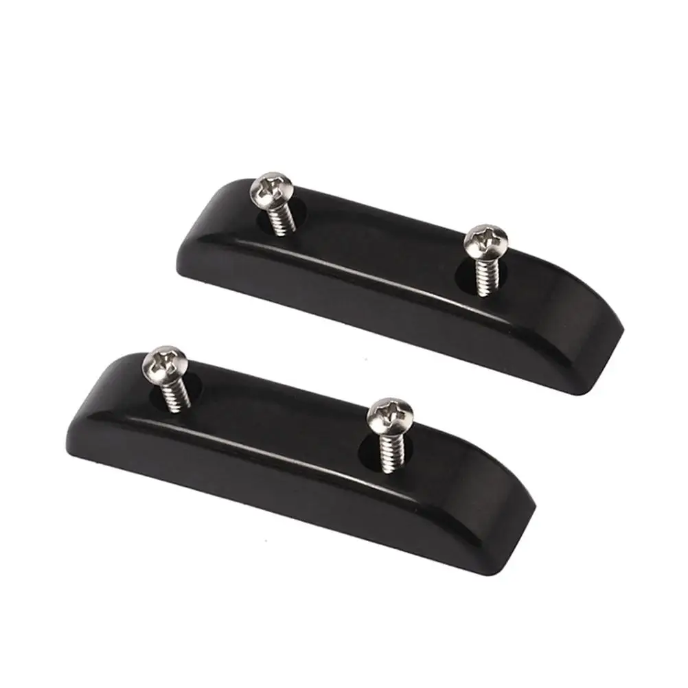 

2 PCS Practical Guitar Accessory Bass Thumb Rest Accessories Black Buckle Finger